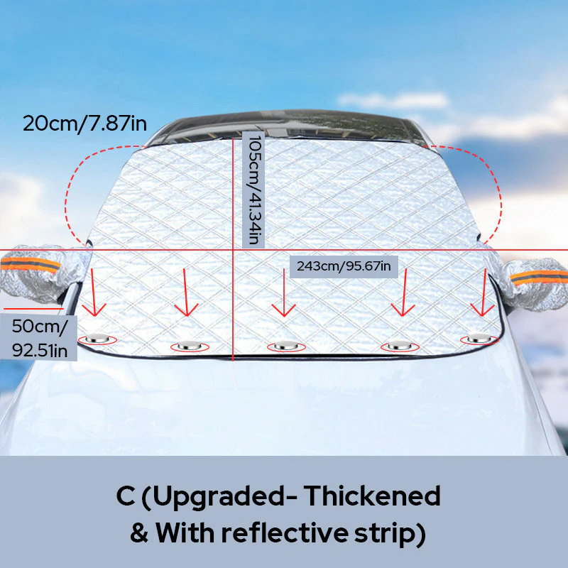 🔥Magnetic Car Anti-snow Cover - Image 9