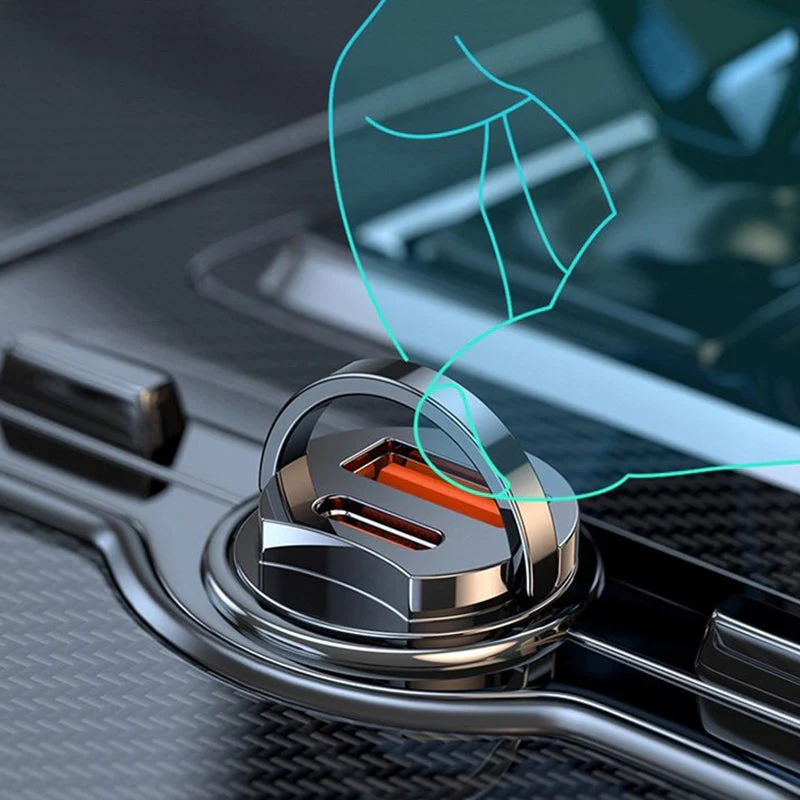 🔥Ultra-Fast Car Charger - Dual-Port PD & QC Fast Charging - Image 6