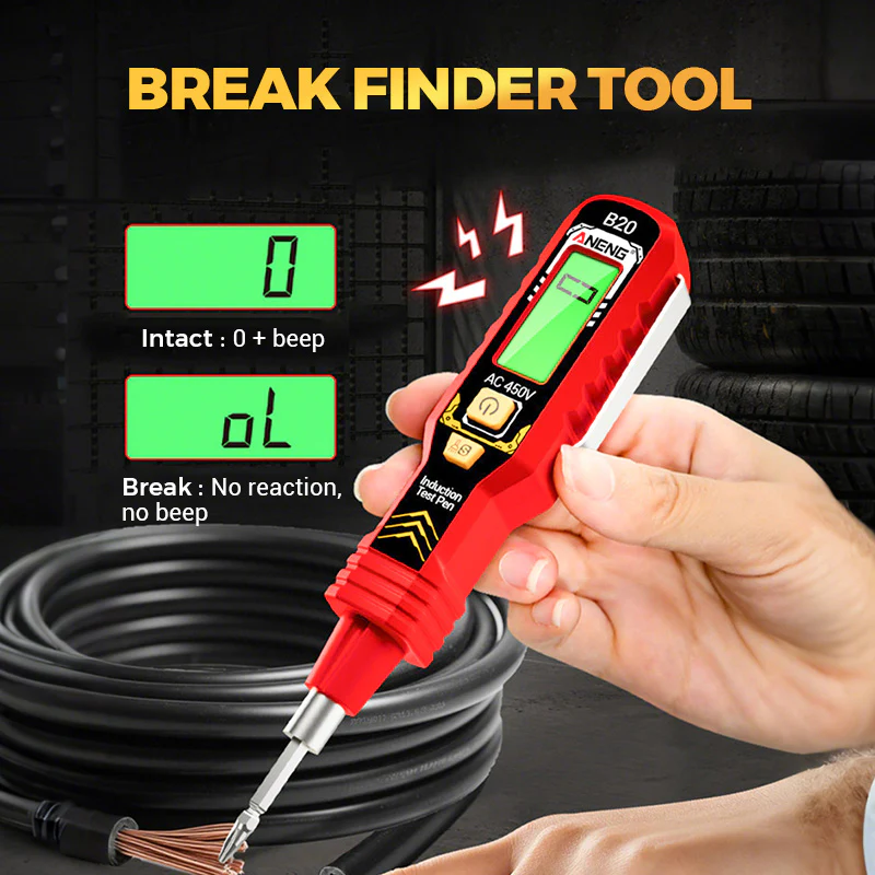 Non-Contact Voltage Tester with LCD Display - Image 6