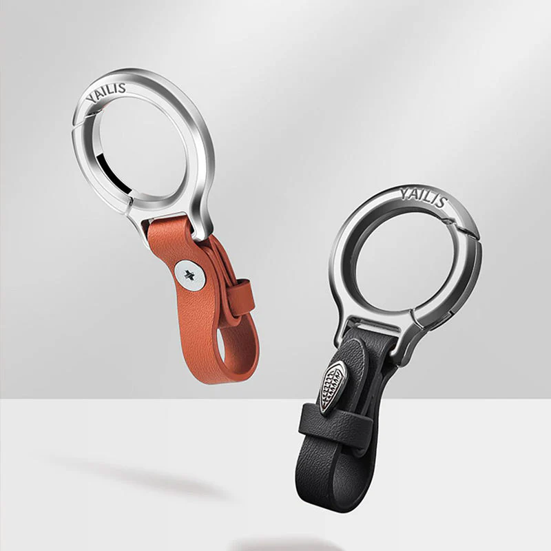 PU Leather Car Key Chain - Image 2
