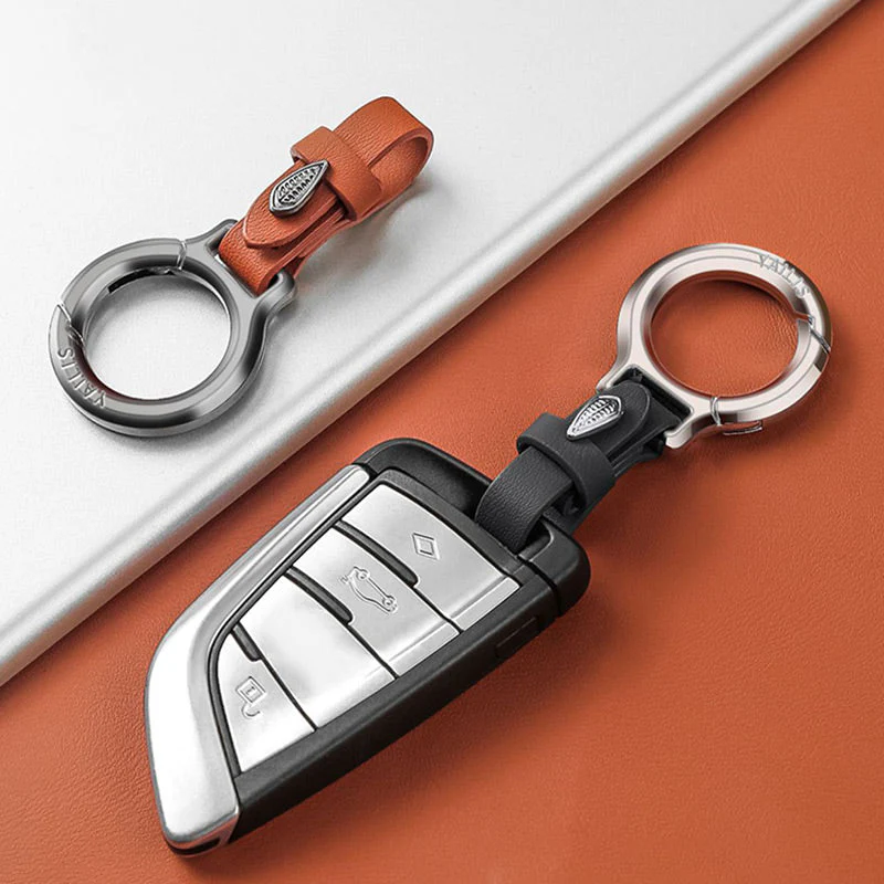 PU Leather Car Key Chain - Image 5