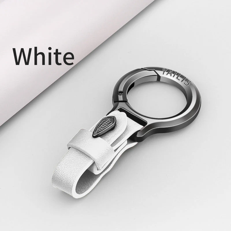 PU Leather Car Key Chain - Image 8