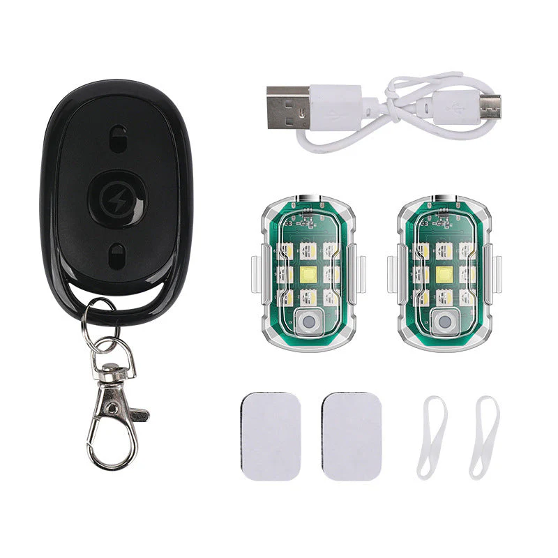 LED Remote Control Night Warning Light for Cars & Motorcycles - Image 13