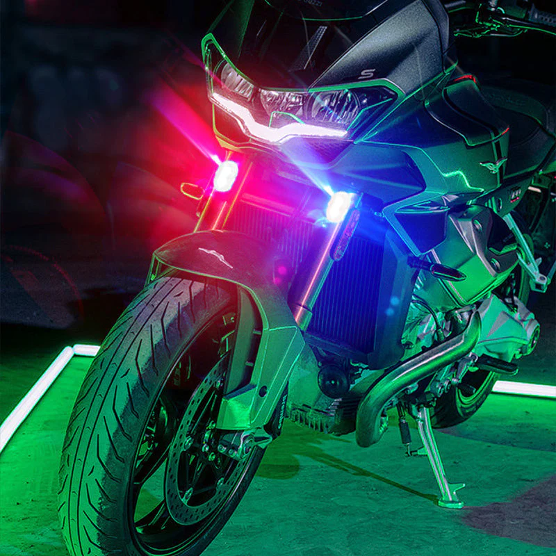 LED Remote Control Night Warning Light for Cars & Motorcycles - Image 2
