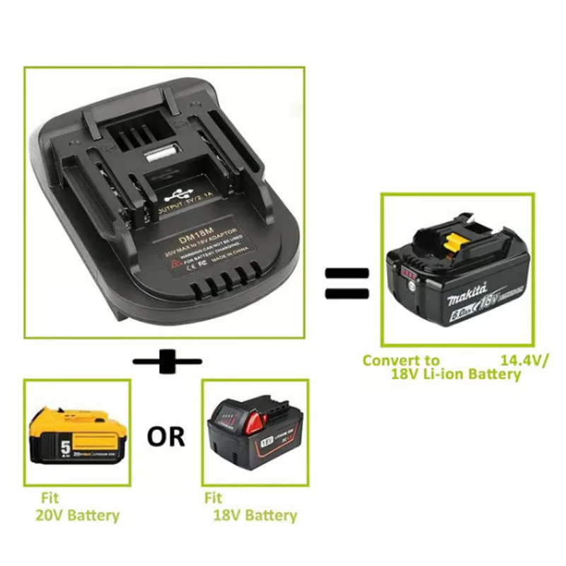 Lithium Battery Adapter for 18V Tools – Universal Fit, Plug-and-Play & Ultra-Durable 🔋🔧 - Image 4