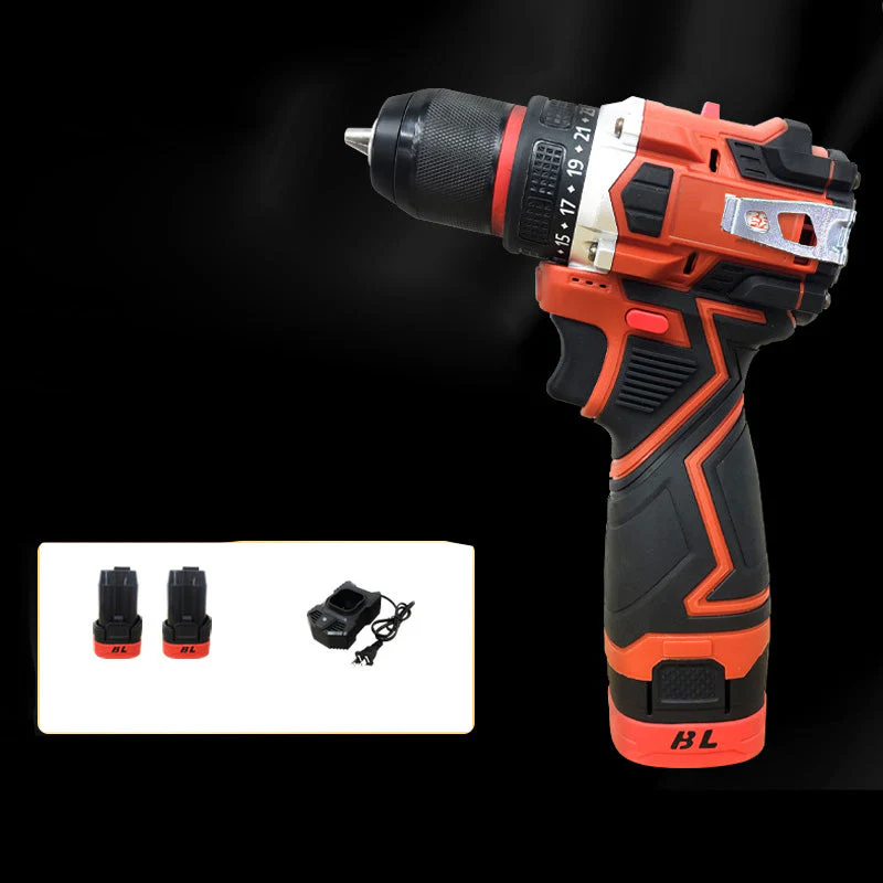 Copper Brushless Small Steel Cannon Metal Ratchet Hand Drill - Image 11