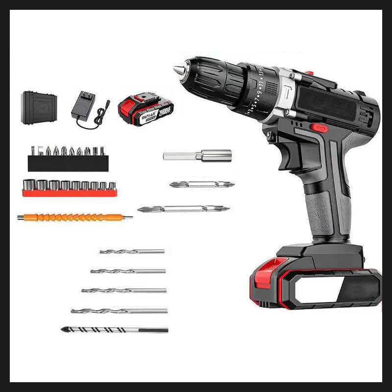 Electric household lithium impact drill kit - Image 2