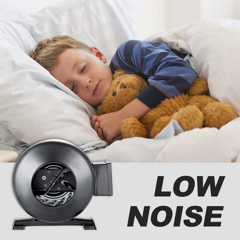 Low Noise Powerful Round Duct Ventilation Fan - Image 3