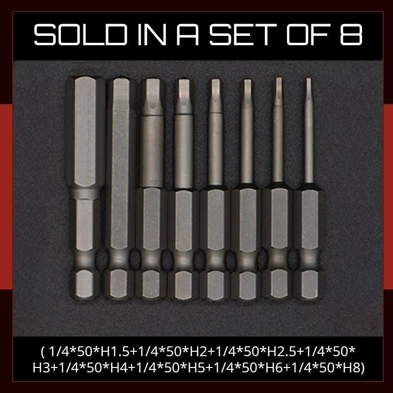 S2 Steel Magnetic Hexagon Bit Set - Image 4