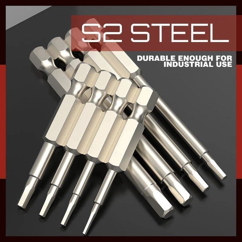 S2 Steel Magnetic Hexagon Bit Set - Image 5