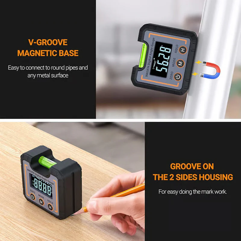 0-360°Digital Angle Magnetic Electronic Gauge - Image 2