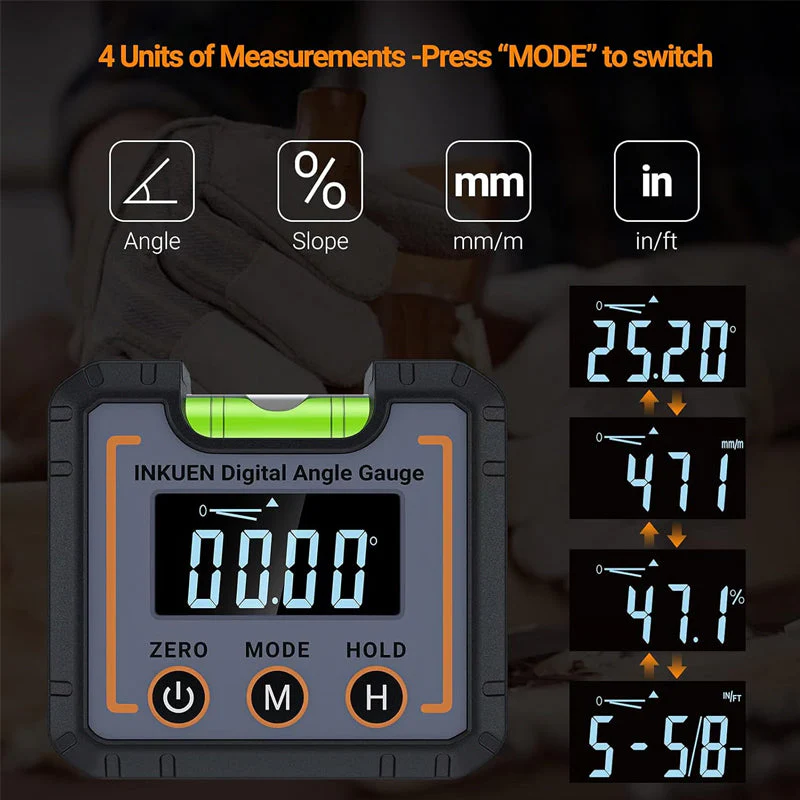 0-360°Digital Angle Magnetic Electronic Gauge - Image 3