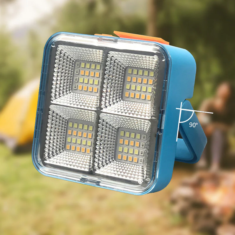 Portable Solar Work Light with 4 Lighting Modes - Image 3