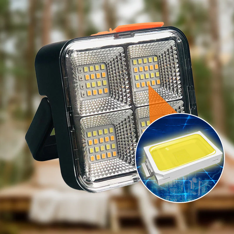 Portable Solar Work Light with 4 Lighting Modes - Image 4