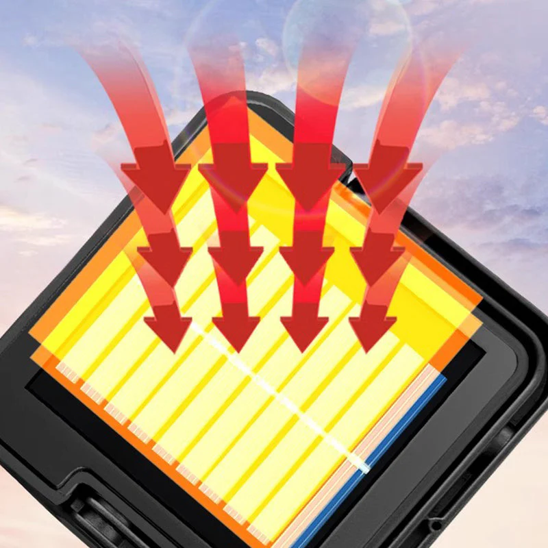 Portable Solar Work Light with 4 Lighting Modes - Image 5