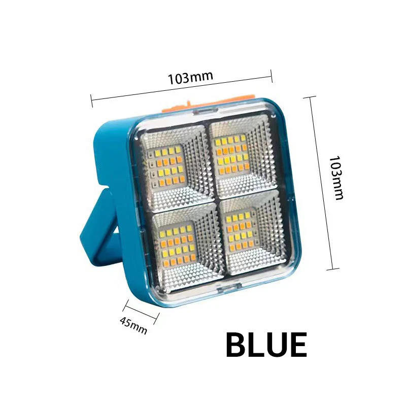 Portable Solar Work Light with 4 Lighting Modes - Image 9