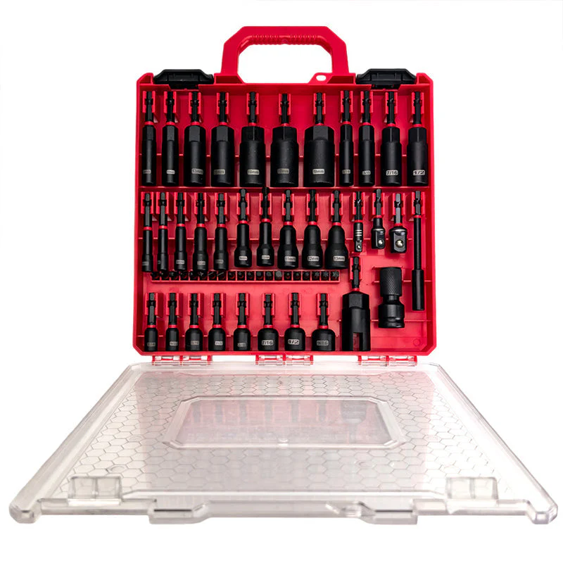 55-Piece Magnetic Impact Nut Driver Set - Image 8