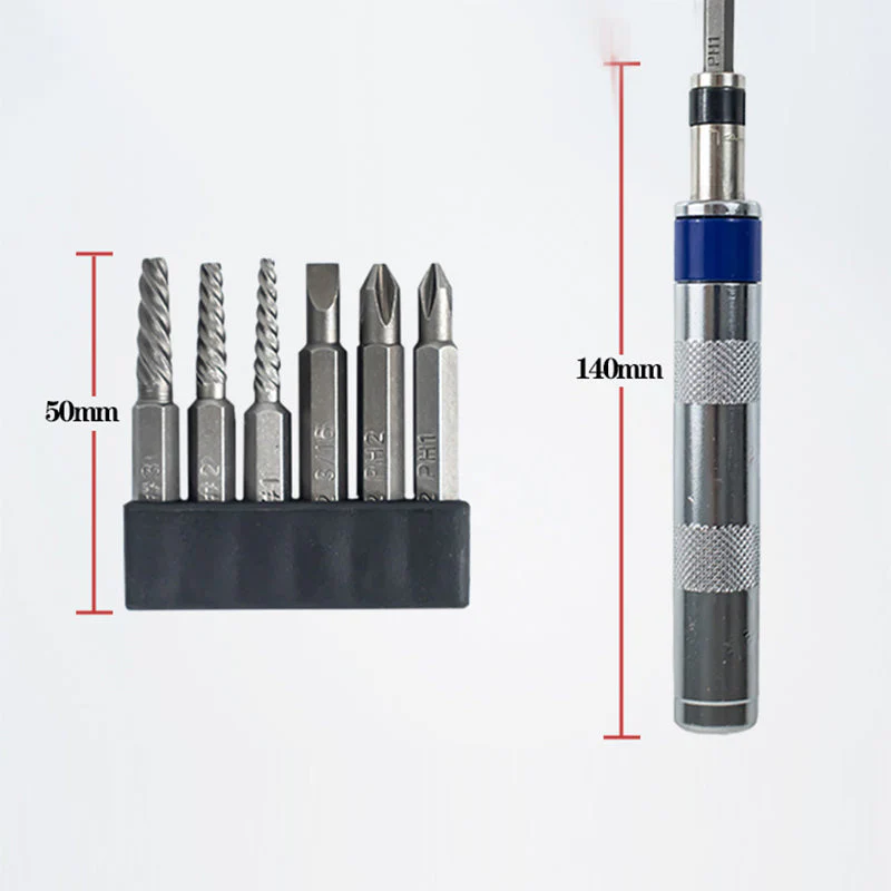 Manual Hand Reversible Impact Driver Set - Image 8