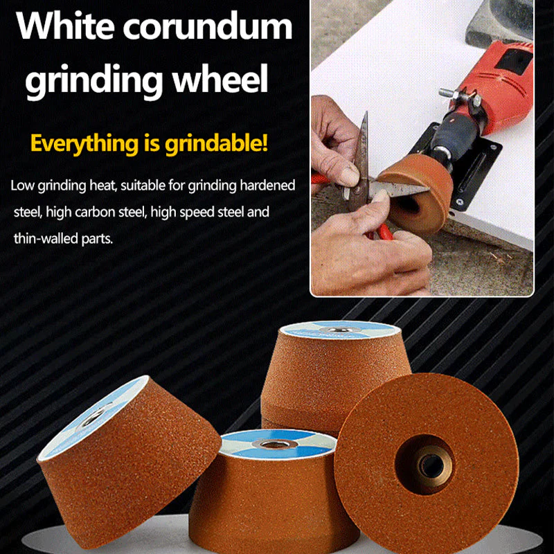 Ultra-Durable White Corundum Metal Grinding Wheel - Image 4