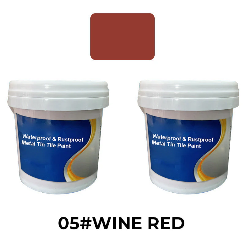 Waterproof & Rustproof Metal Tin Tile Paint - Image 17