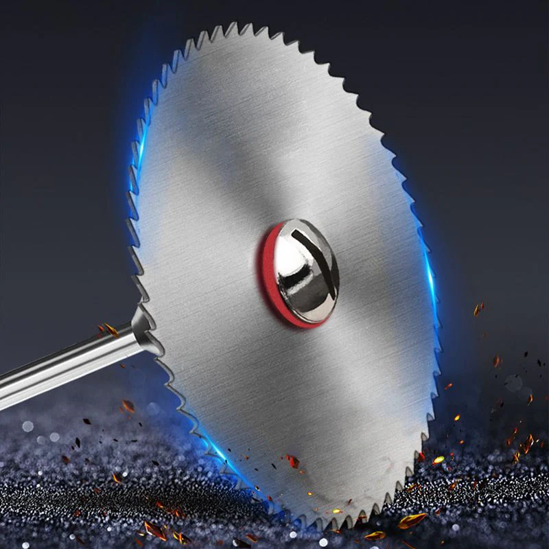 Pousbo® 10pcs Stainless Steel Mini Saw Blade with Shank - Image 4