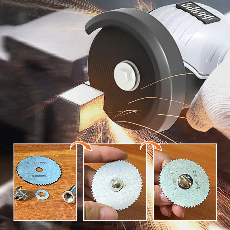 Mini Saw Blade Set with 1/8inch Shank Mandrel - Image 5