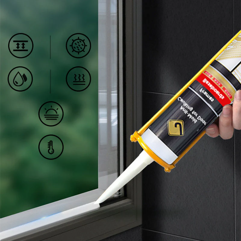 Anti-Mold Caulk for Door Frames and Baseboards - Image 2
