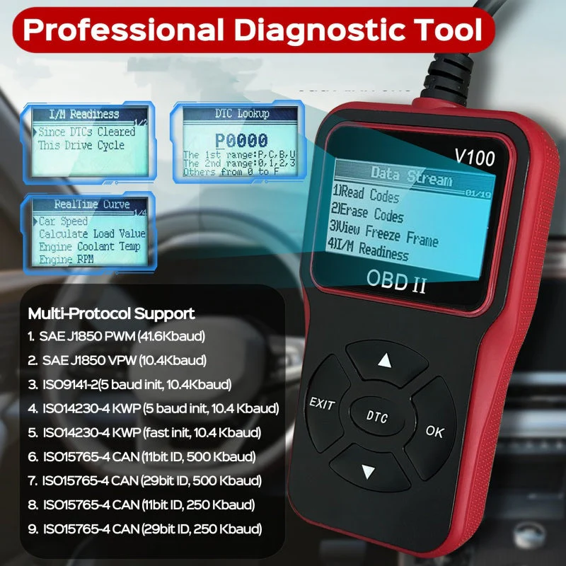 🔥Limited Time Promotion 50% OFF🔥Multi-function Engine Fault Code Reader - Image 5