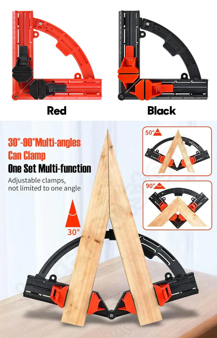 Multi-Angle Adjustable Corner Clamp for Woodworking - Image 3