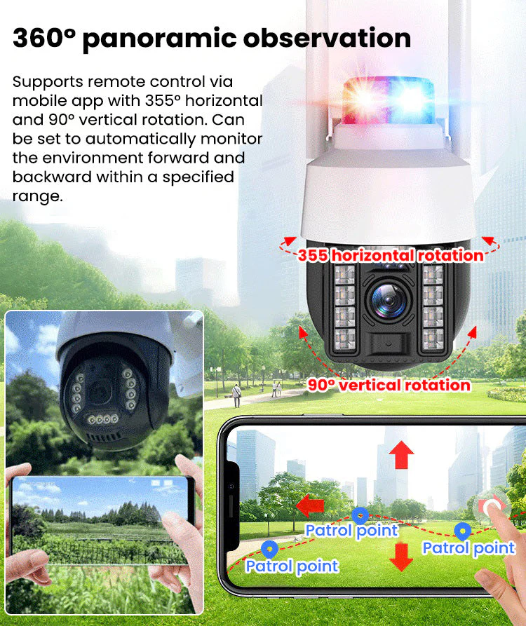 Full-color Night Vision Wireless Wifi Camera - Image 2