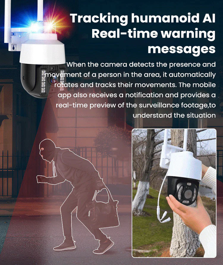 Full-color Night Vision Wireless Wifi Camera - Image 3