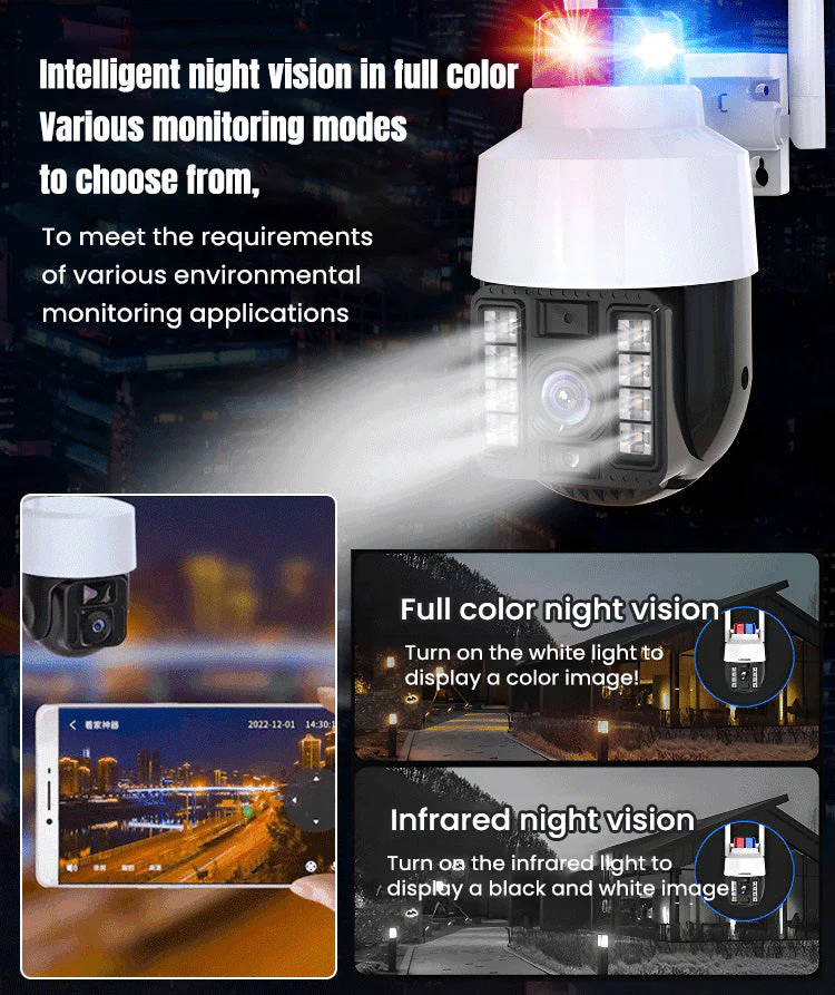 Full-color Night Vision Wireless Wifi Camera - Image 4