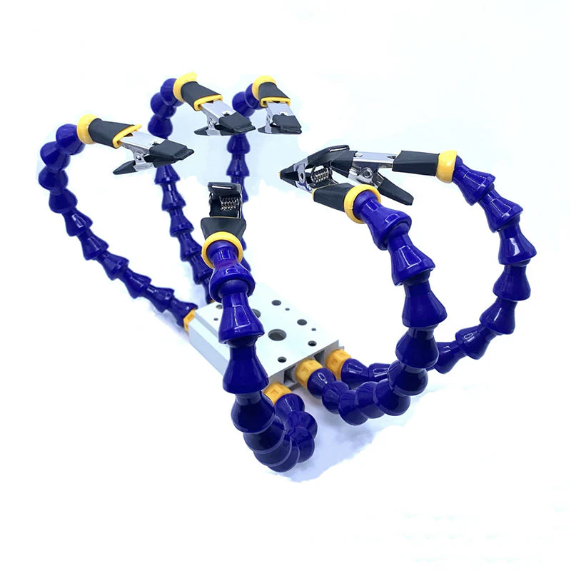 Multi-Arm Adjustable Soldering Helping Hands - Image 5