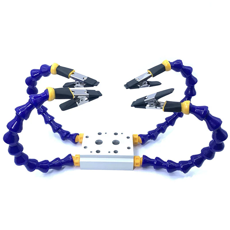 Multi-Arm Adjustable Soldering Helping Hands - Image 9