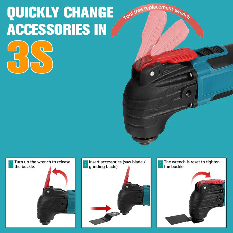 Multi-function Electric Cutting & Sanding Tool - Image 5