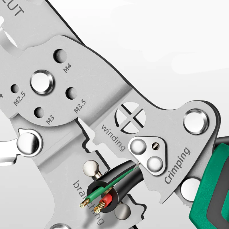 Multi-Function Foldable Wire Stripper with Voltage Tester - Image 7