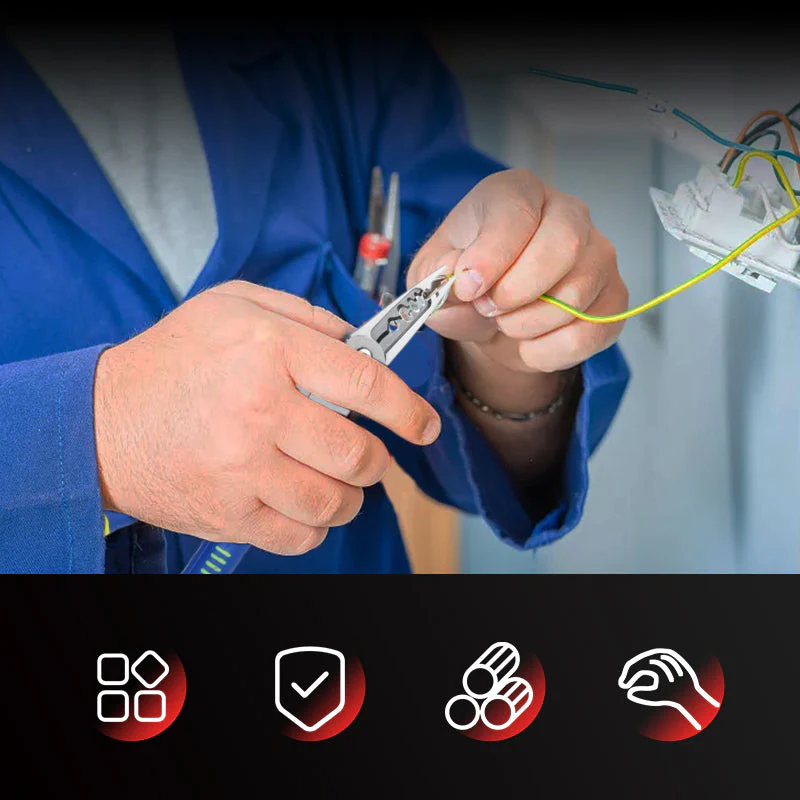Multi-Functional Adjustable Wire Stripper Pliers - Image 5