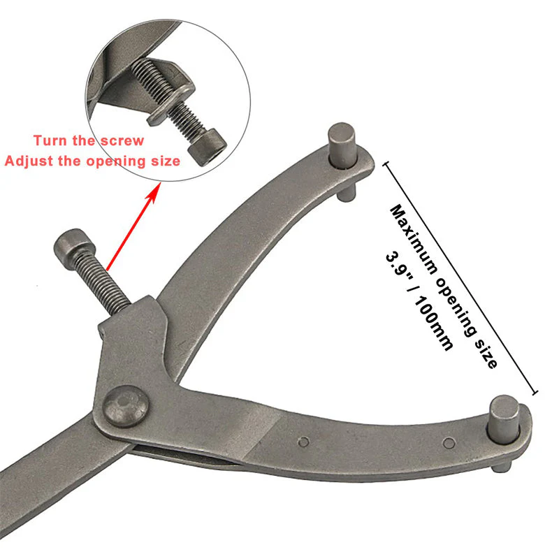 Multi-Functional Y-Shaped Motorcycle Flywheel Wrench - Image 7