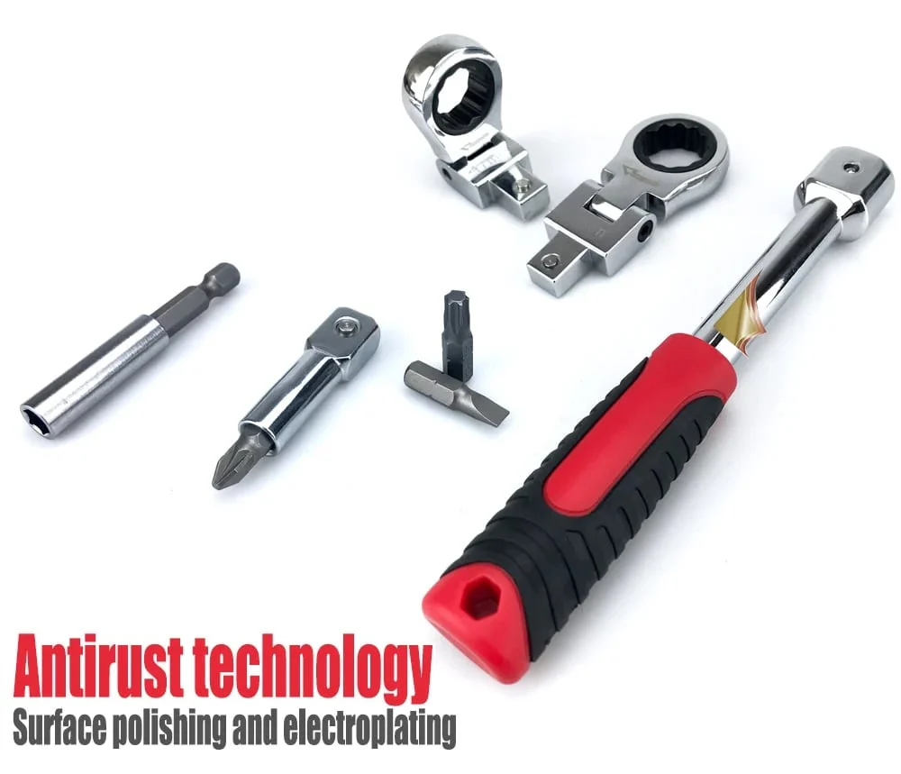 20-piece removable movable head ratchet wrench set（50%OFF） - Image 3