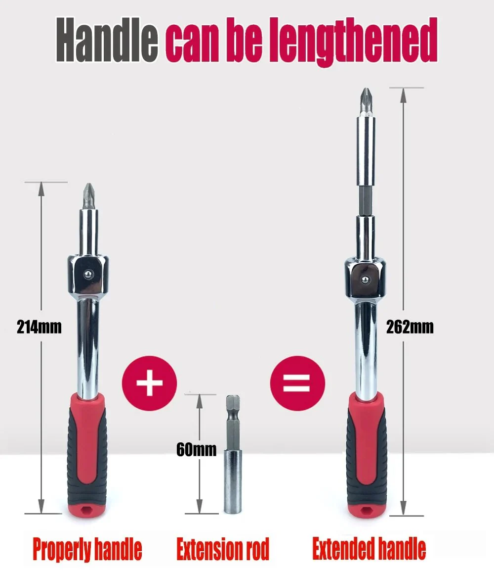 20-piece removable movable head ratchet wrench set（50%OFF） - Image 6