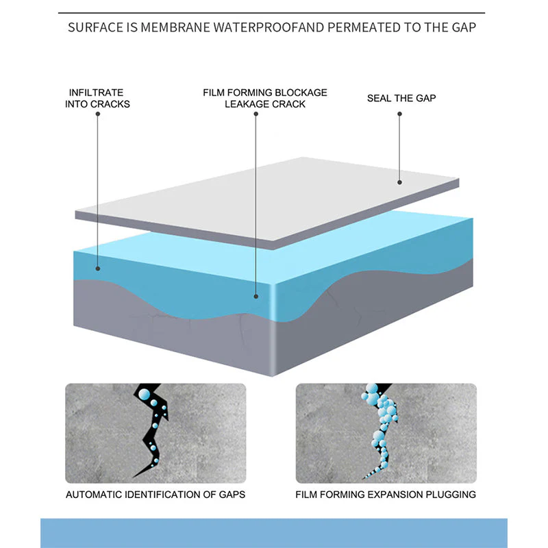 Multifunctional & Effective Transparent Waterproof Paint - Image 3