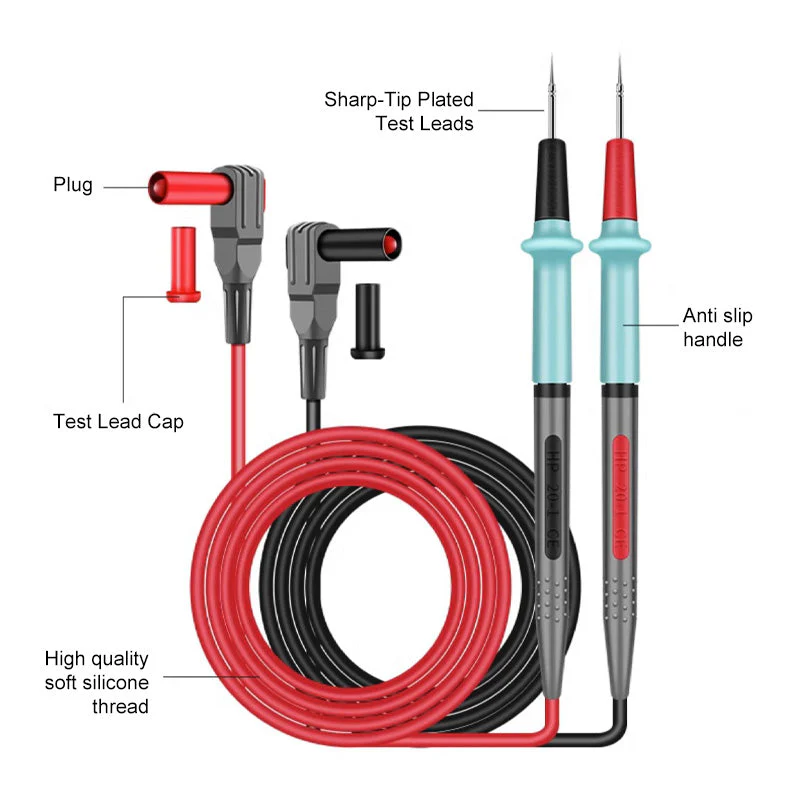 Professional Multimeter Test Leads Kit - Image 5