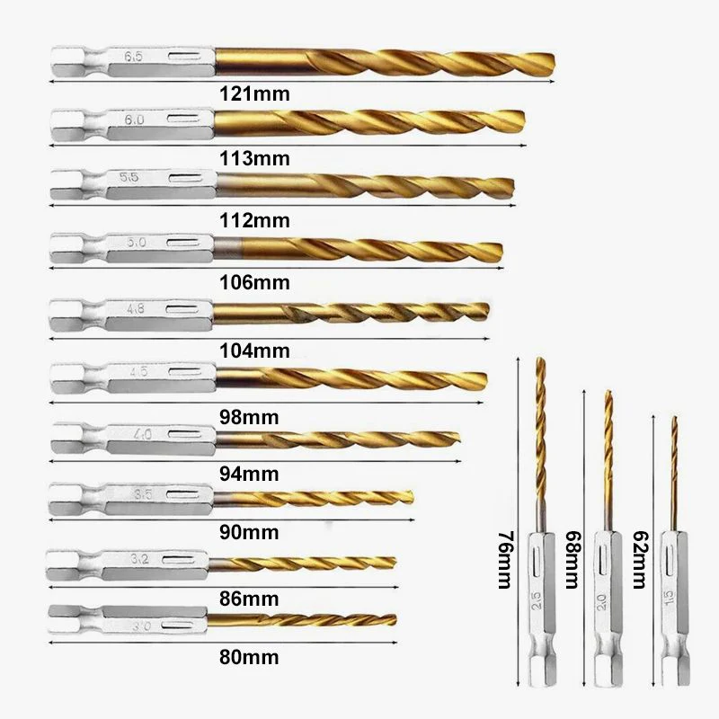 13PCS Multipurpose Drill Bit Set - Image 8
