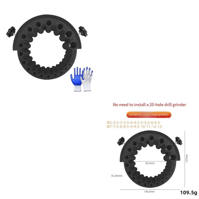 Multipurpose Drill Bit Sharpener for Angle Grinders - Image 13