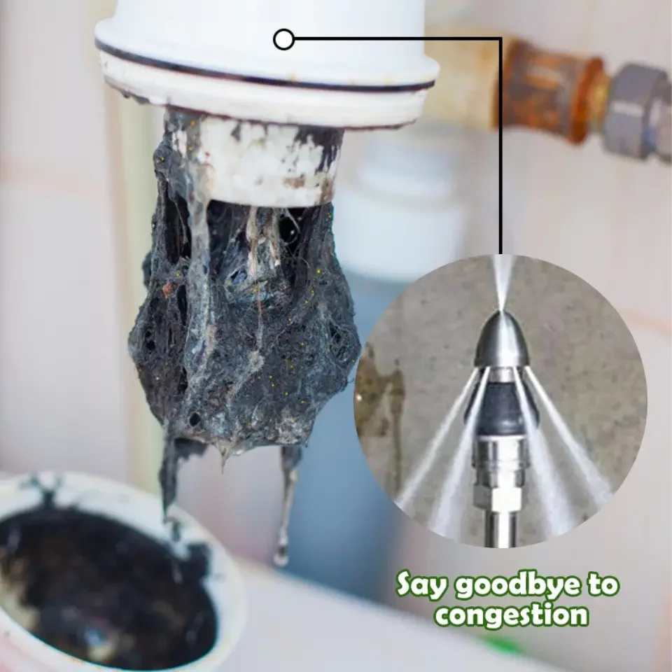 Pousbo® Sewer Cleaning Tool High-pressure Nozzle（50% OFF） - Image 7
