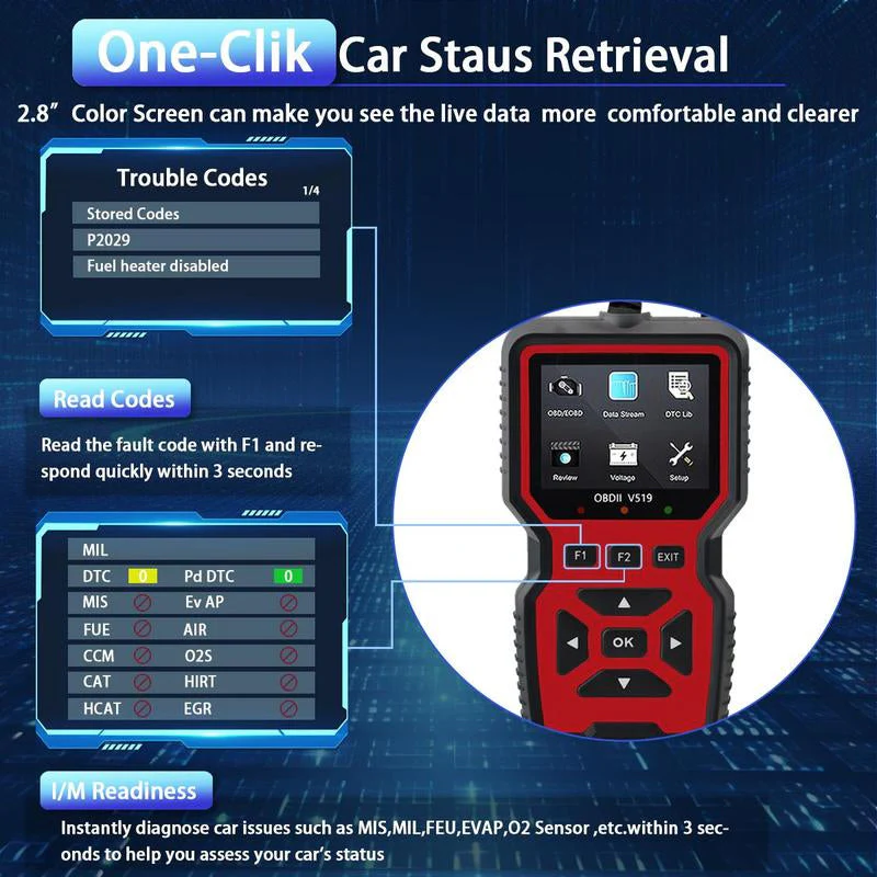 🔥Hot Sale🔥OBD2 Scanner Car Engine Diagnostic Tool（Save $100 – Diagnose issues yourself, skip the garage markup! 💸） - Image 5