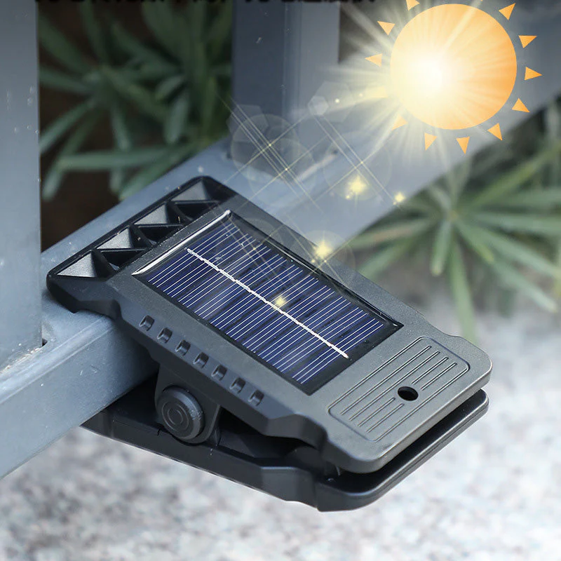Outdoor Solar Clip Light with Motion Sensor - Image 2