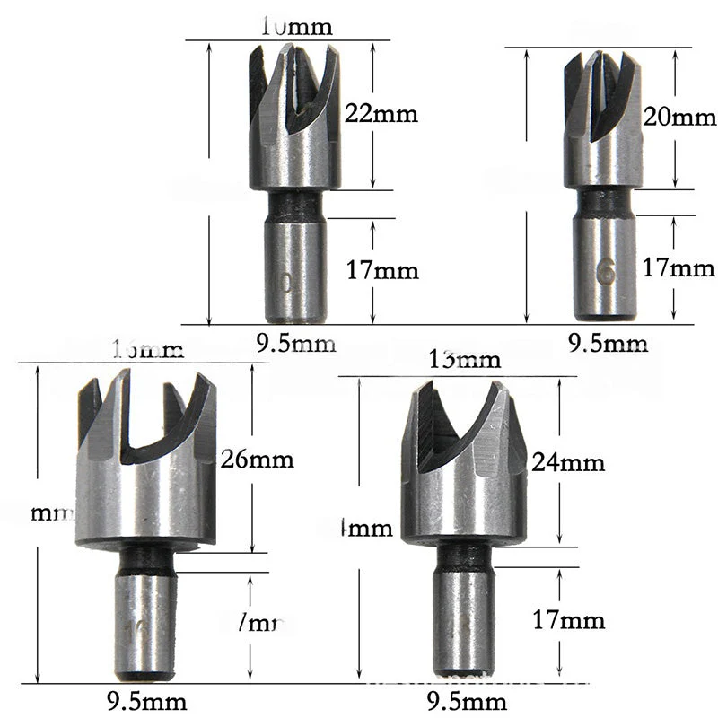  8PCS Wood Plug Cutter Drill Bit Set - Image 9