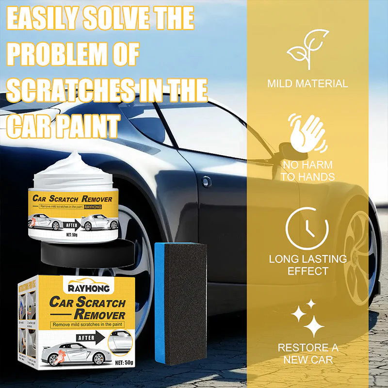 Polishing Compound & Scratch Remover with Sponge - Image 5