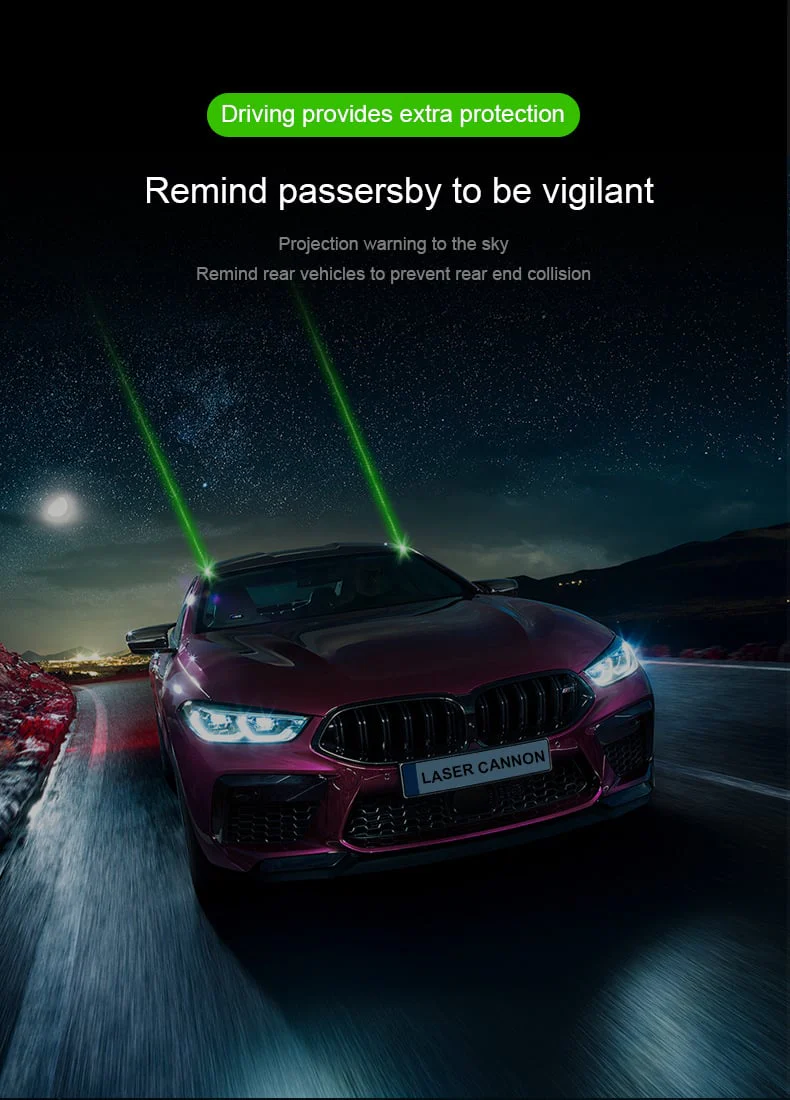 Vehicle remote pilot light laser - Image 4